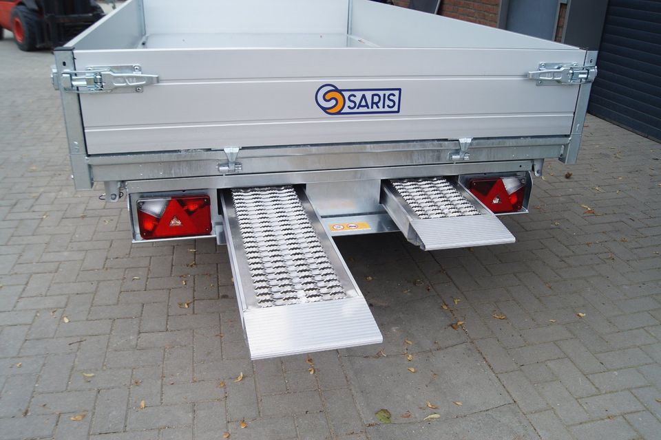 Dreiseitenkipper Saris K 3 184 x 356 3500 kg mit Aufsatzwand, E- in Wankendorf