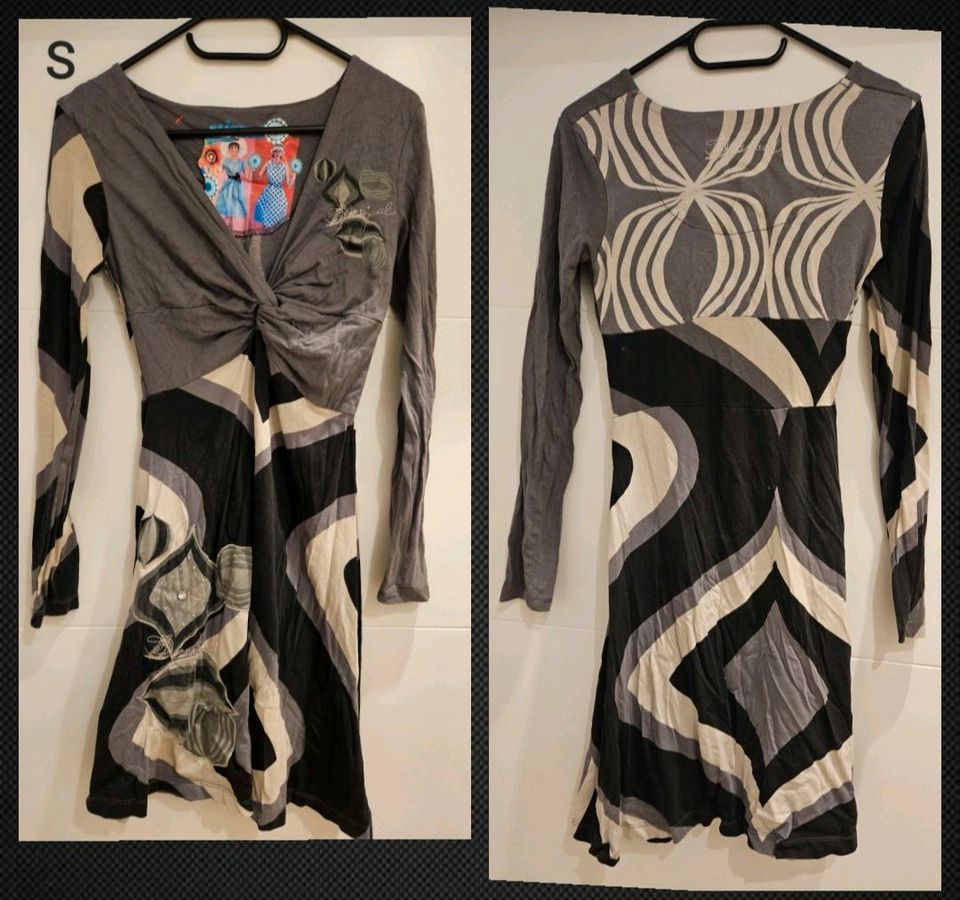 Desigual langarm Kleid Gr. S in Großwallstadt