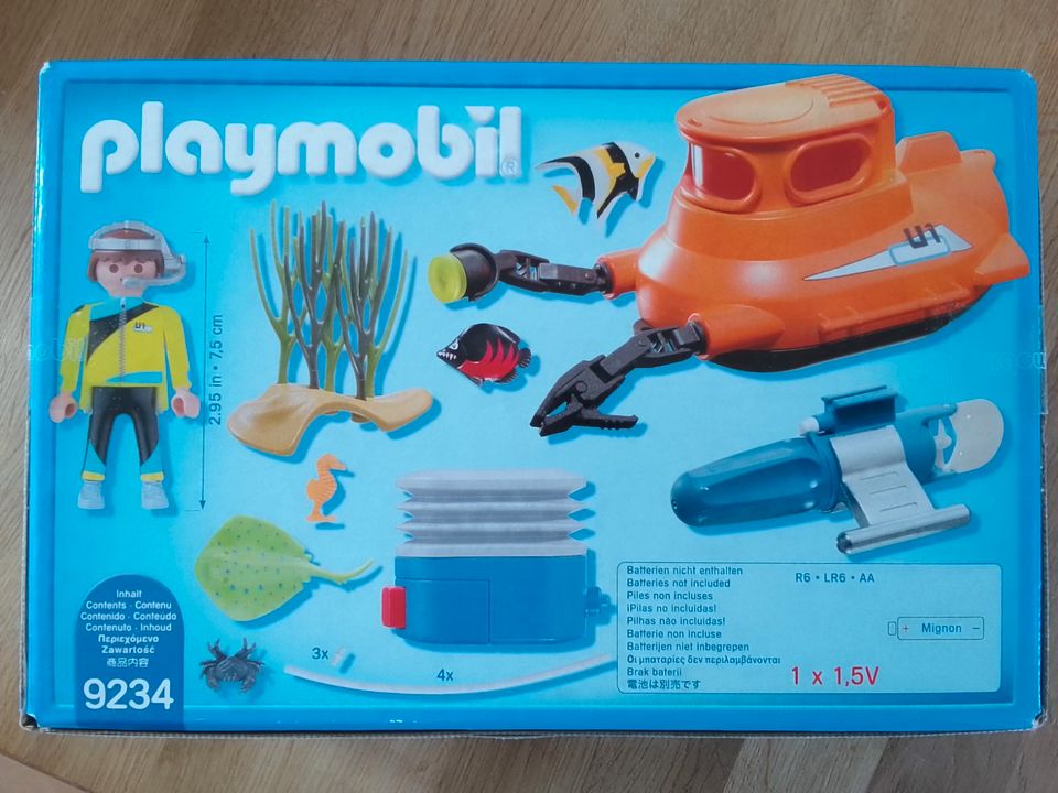 Verkaufe Playmobil Set 9234 U-Boot mit Unterwassermotor Neu Ovp in Fehmarn