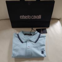 NEU Herren Roberto Cavalli Poloshirt Polohemd Hemd Shirt blau M Hannover - Mitte Vorschau