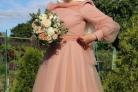 Elegantes Abendkleid/ Verlobungskleid in Rosé, Größe M, Neuwertig Hessen - Darmstadt Vorschau