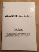 P. Rohner "Die ACIBAS-Balance Methode" Bayern - Roth Vorschau