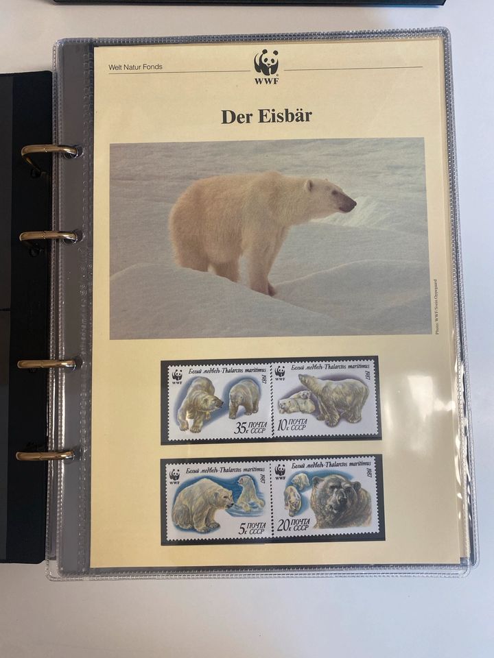 WWF Sammelbuch Briefmarken und Münzen in Bochum