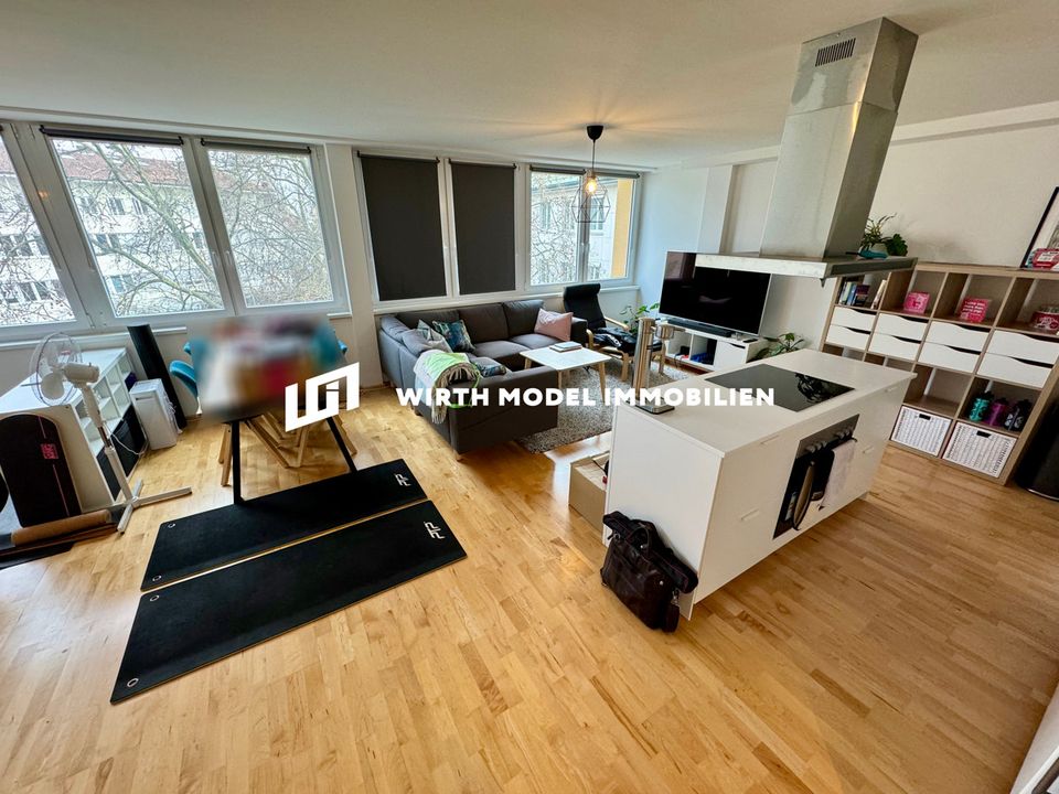 Großzügige und moderne 3-Zi.-Wohnung mit EBK in der Schweinfurter Innenstadt in Schweinfurt