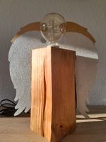 Schutzengel Holzscheit Engel Beleuchtet Strom Handarbeit Unikat Nordrhein-Westfalen - Leichlingen Vorschau