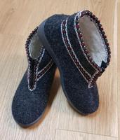 Schuhe Hausschuhe Gr. 40 Wörishofer Komfort Fußbett Bayern - Pfronten Vorschau