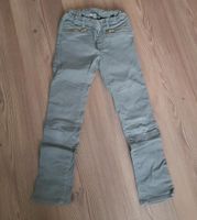 Mädchen Jeans khaki Gr. 122 H&M *wie neu* *verstellbare Breite* Bayern - Dürrwangen Vorschau