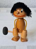 DDR, Holzfigur, Neandertaler Sachsen-Anhalt - Eisleben Vorschau