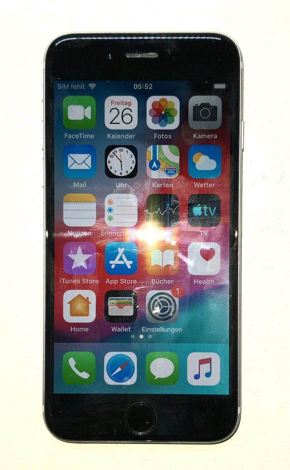 iPhone 6 / 16 GB silber mit schwachem Accu in Grumbach