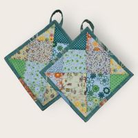 Topflappen im Patchwork-Stiel Unikat handmade neu Berlin - Hellersdorf Vorschau