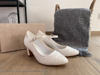 G. Westerleigh Brautschuhe Agnes Gr. 40 Ivory *neuwertig* Rheinland-Pfalz - Scheuerfeld Vorschau