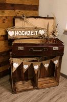 ❤️ Hochzeit Deko ❤️ Verleih Trauung Koffer Vintage Boho Shabby Niedersachsen - Lingen (Ems) Vorschau