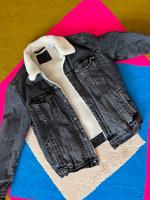 Levi‘s teddy jacke sherpa grau Berlin - Treptow Vorschau