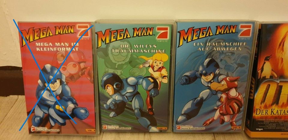 Mega Man VHS Kassetten,  VHS Filme Otto  der neue Film in Berlin