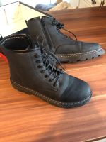 Schwarze Schnür-Stiefel Young Spirit Gr.40 DocMartens-Stil 1x get Hessen - Langen (Hessen) Vorschau