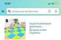 Puzzlematte krabbelmatte grün blau wenig genutzt Root Düsseldorf - Hellerhof Vorschau