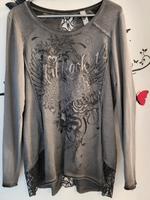 graues Shirt langarm Damen Gr. 38 Tredy Niedersachsen - Ebstorf Vorschau