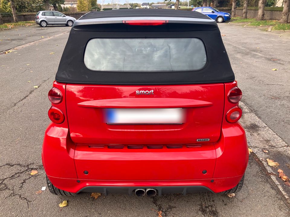 Smart 451 Brabus Red Edition cabrio in Würselen