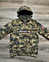 Ellesse Jacke M Camouflage Windbreaker Überziehjacke Regenjacke Saarland - Riegelsberg Vorschau