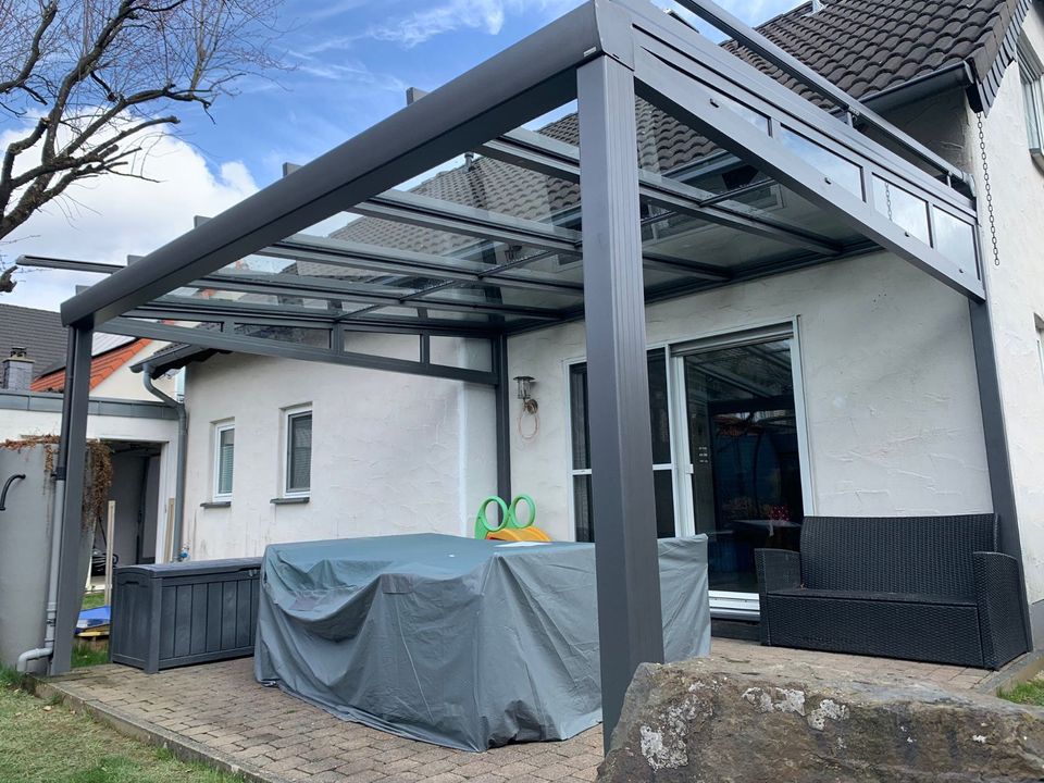 Terrassenüberdachung Murano Integrale mit Aufdachmarkise ZIP in Recklinghausen