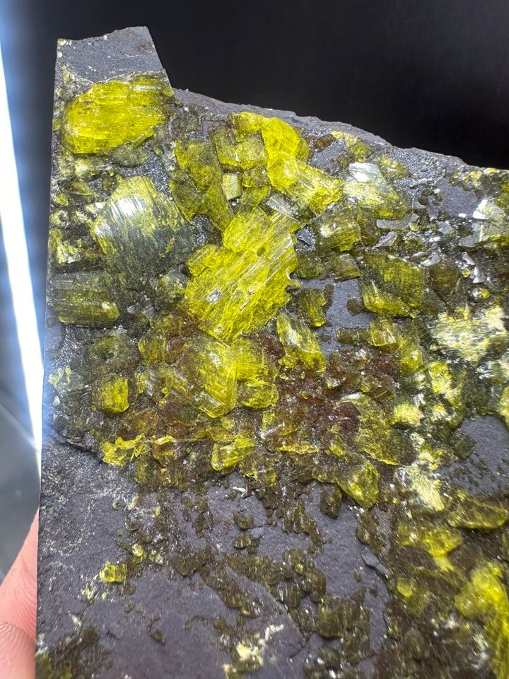 Super Stufe Ettringit von N‘Chwaning, Südafrika, Mineralien in Obertshausen