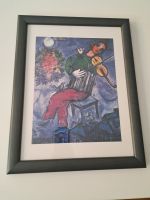 Marc Chagall Kunstdruck „Der blaue Geiger“ u. „Frau im Blumenst." Nordrhein-Westfalen - Rommerskirchen Vorschau