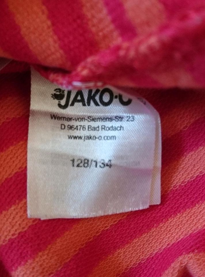 ❤SÜSS❤Jako-o Kleid 128 134 Strandkleid Ringelkleid Sweatkleid in Schönheide