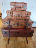 Vintage Oldtimer Koffer Set 4-teilig Nordrhein-Westfalen - Nettetal Vorschau