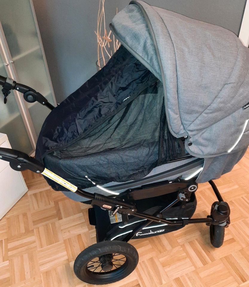 Kinderwagen Emmaljunga Edge DC Lounge grey in Mönchengladbach