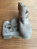 ESPRIT | Stiefeletten Boots Wildleder | Beige | NEUWERTIG Rheinland-Pfalz - Koblenz Vorschau