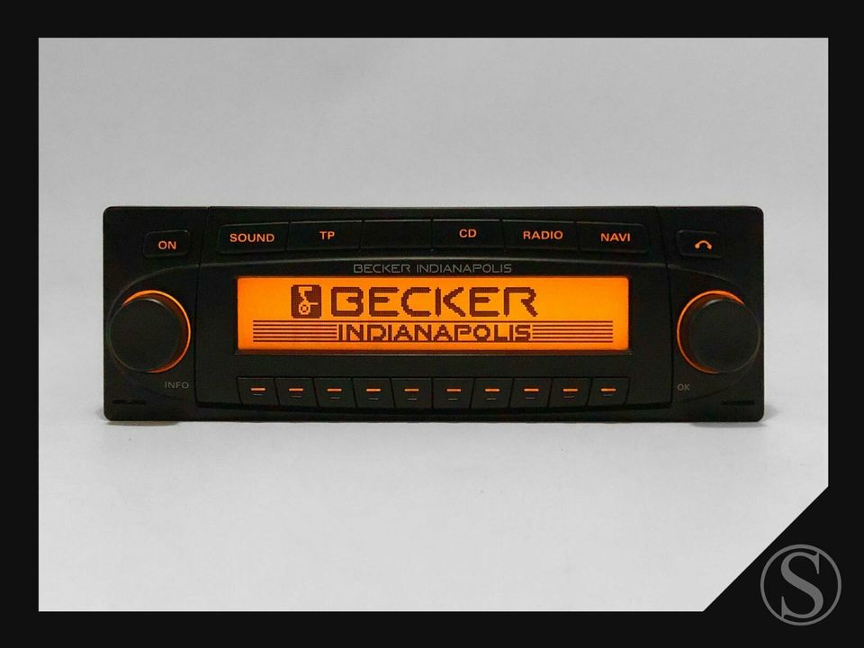 Becker Indianapolis BE7920 Radio Navi für Mercedes Benz W124 R129 in Kleve