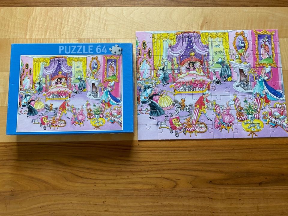Kinder Puzzle 64 Teile Prinzessin 56724 von Blatz vollständig in Tuntenhausen