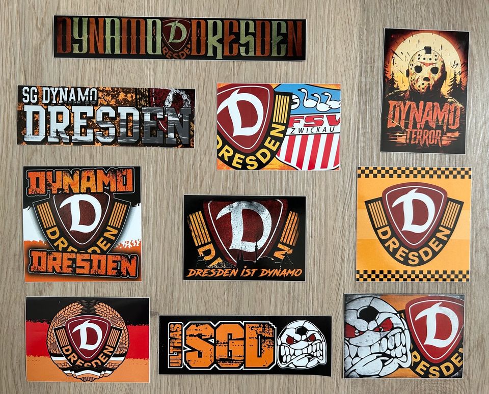 Szenekleber Dynamo Dresden Ultras SGD Sticker Aufkleber in Dresden