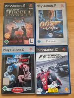 Play Station 2 Spiele,  Star Wars, James Bond, Formel 1 Stuttgart - Weilimdorf Vorschau