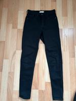 Damen Hose schwarz Topshop Jamie, Gr. 26/32 Nordrhein-Westfalen - Langenfeld Vorschau