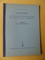 W. Dittrich: Übungen zur englischen Grammatik, Schlüsselheft 1959 Rheinland-Pfalz - Mainz Vorschau