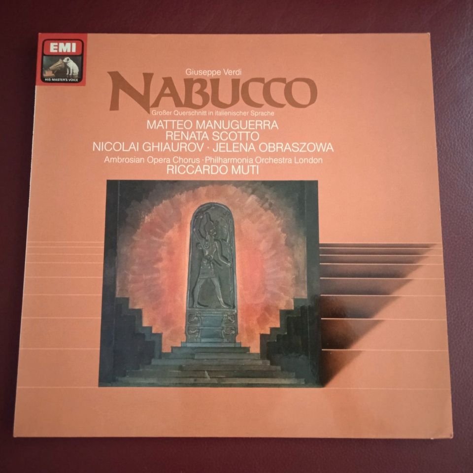 Vinyl / Schallplatte  GIUSEPPE VERDI "Nabucco - italienisch" in Leipzig