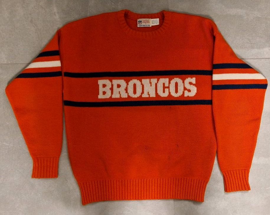 Denver Broncos Pullover Vintage 80s 80er NFL Cliff Engle LTD in Panitzsch