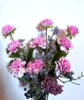 Blumenstrauß Sommerblumen Dahlien Distel Beerenzweige Blumen Thüringen - Großbreitenbach Vorschau
