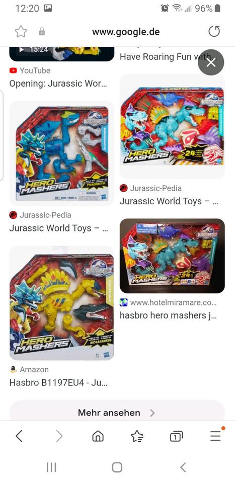 Dinos, Dinosaurier, Jurassic Word, Hasbro. in München