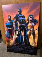 Wandbild Holz Batman / Superman / Wonderwoman Brandenburg - Zeuthen Vorschau