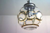 Vintage Pendel - Deckenlampe Italien Space Age Seventies Mitte - Tiergarten Vorschau