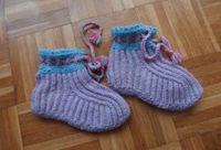 Bettschuhe Bettsocken Handarbeit vintage Größe 35 - 38 Bayern - Waldershof Vorschau