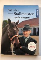 Buch: Was der Stallmeister noch wusste Bayern - Weichering Vorschau
