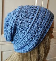 Mädchen Beanie Ftühlingsmütze, Longbeanie Gr.56-57 blau Nordrhein-Westfalen - Much Vorschau