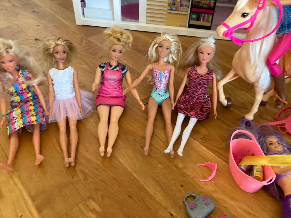 Barbie Puppen Meerjungfrauen mit Zubehör in Düsseldorf