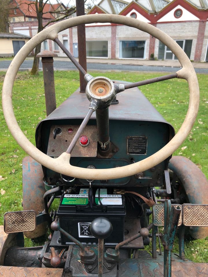 Hanomag R19 Dreipunkt, Riemenscheibe, Kriechgang Oldtimer Traktor in Osterode am Harz