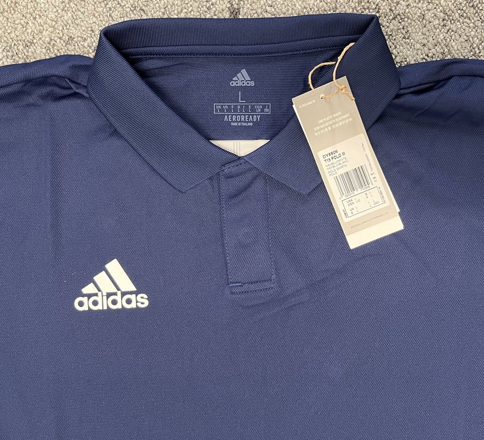 Adidas Herren Polo Poloshirt T-Shirt Blau Gr. L (Konf. 52) NEU in München -  Thalk.Obersendl.-Forsten-Fürstenr.-Solln | eBay Kleinanzeigen ist jetzt  Kleinanzeigen