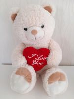 Teddybär Kuscheltier mit Herz mit einer Länge von 60 cm Hessen - Erlensee Vorschau