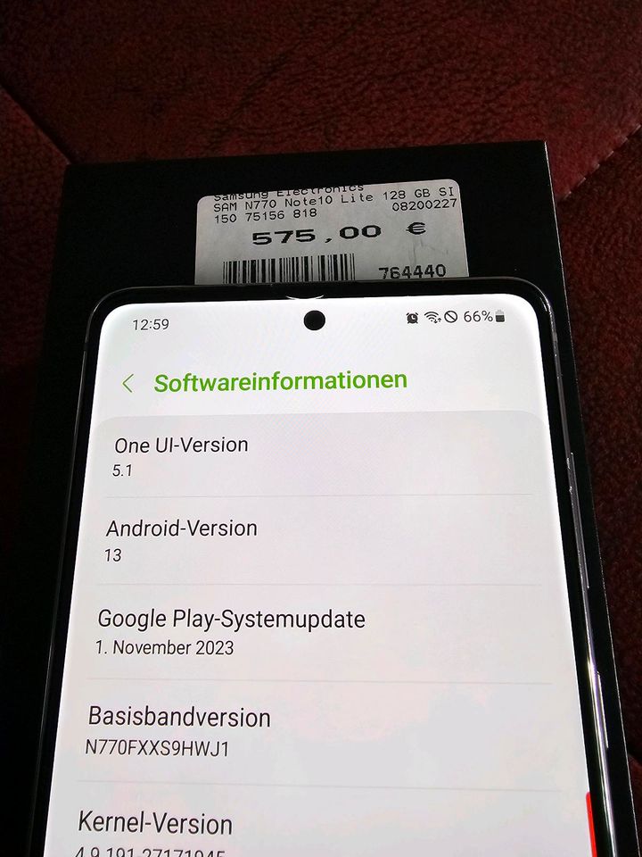 Samsung galaxy note 10 lite in Bördeland